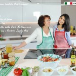 Silvia Lanzafame A.U. Dieta Mediterranea srl insieme a Mamma Franca ci mostra "L'insalata Mediterranea"